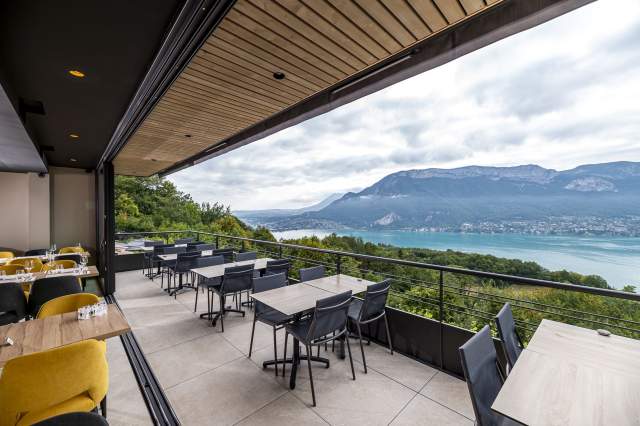 Gallerie photos · Les Terrasses du Lac · Restaurant Vue Lac Annecy